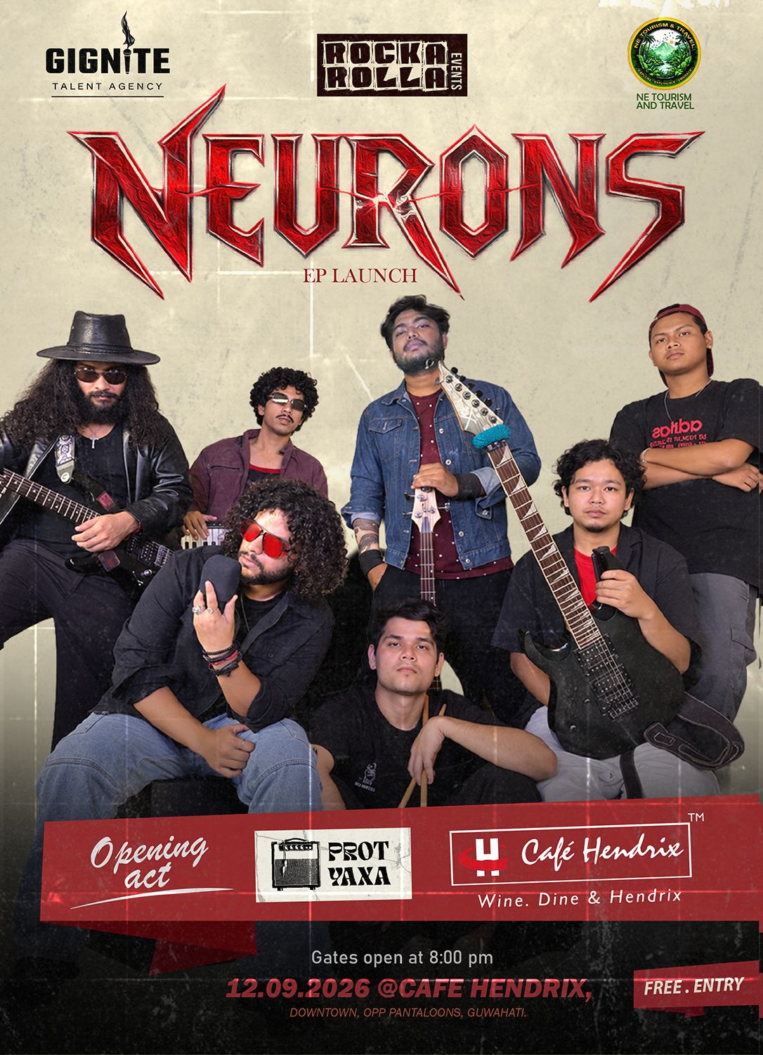 🔥 NEURONS EP LAUNCH — GUWAHATI! 🔥