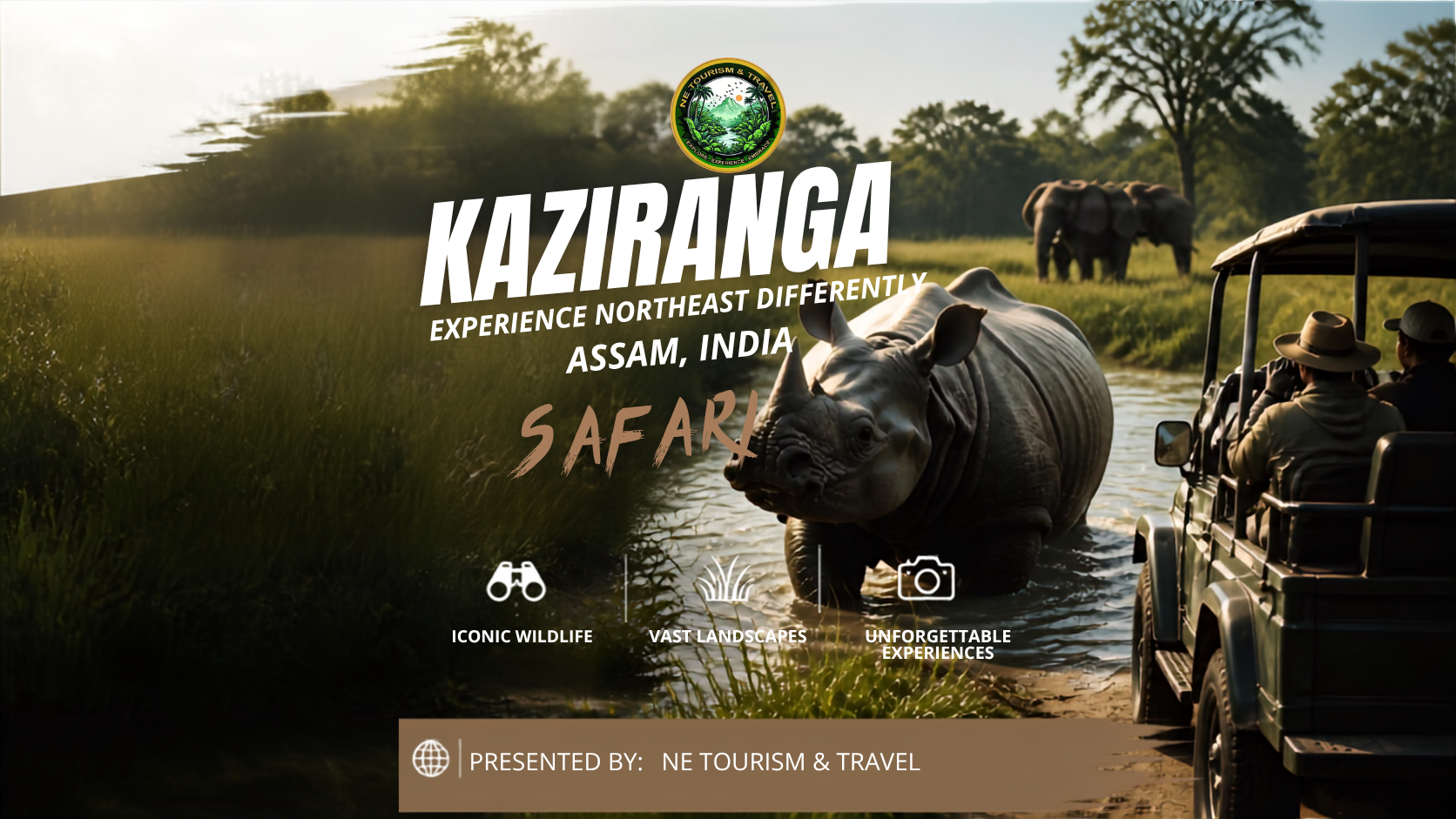 Kaziranga National Park Safari Escape- Presented by NE tourism & Travel